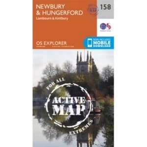 Newbury and Hungerford by Ordnance Survey (Sheet map, folded, 2015)