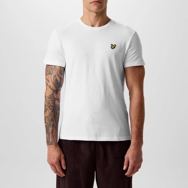 Lyle and Scott Eagle T-Shirt - White White 2XL
