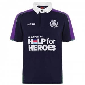 VX-3 Scotland 2019/20 Rugby Shirt - Navy