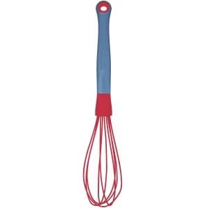 KitchenCraft Colourworks Silicone Whisk - Red