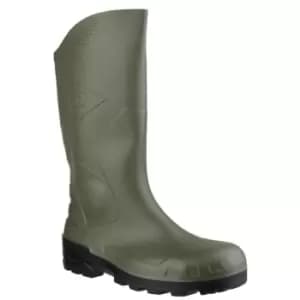 Devon Full Safety Wellington Green/Black Size 11