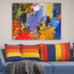 269895851_70100 Multicolor Decorative Canvas Painting