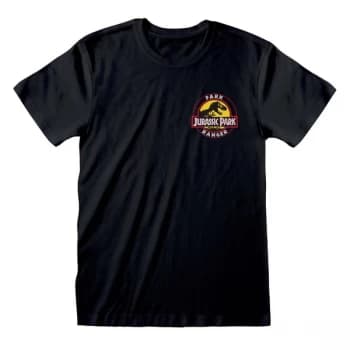 Jurassic Park - Park Ranger Unisex Large T-Shirt - Black