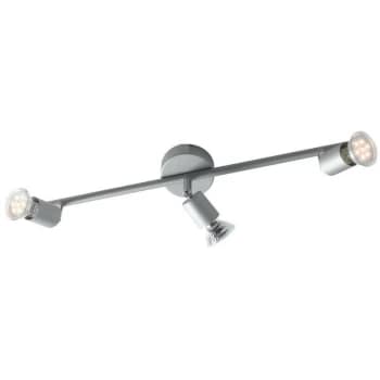 Fan Europe Lighting - Fan Europe SPOT LED 3 Light Adjustable Spotlight Bars Silver 400lm 2700K 55x15cm
