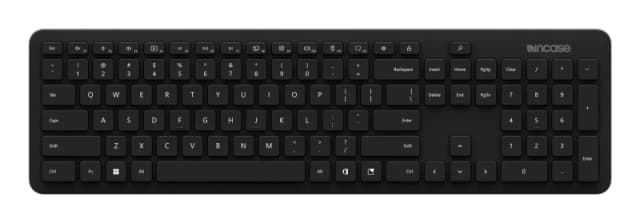 Incase Incase Designed by Microsoft Bluetooth keyboard Universal QWERTY German Black QSZ-00006