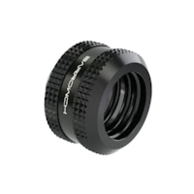 BarrowCH Hardtube Fitting 12mm G1/4-Zoll-Anschluss - schwarz