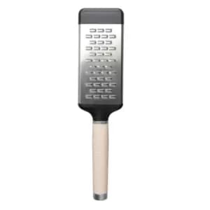 KitchenAid Stainless Steel Medium Etched Grater - Almond Cream
