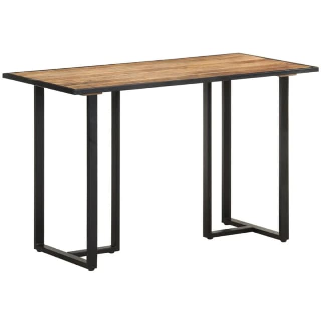 VIDAXL Dining Table 120cm Rough Mango Wood Vidaxl 8720286069899