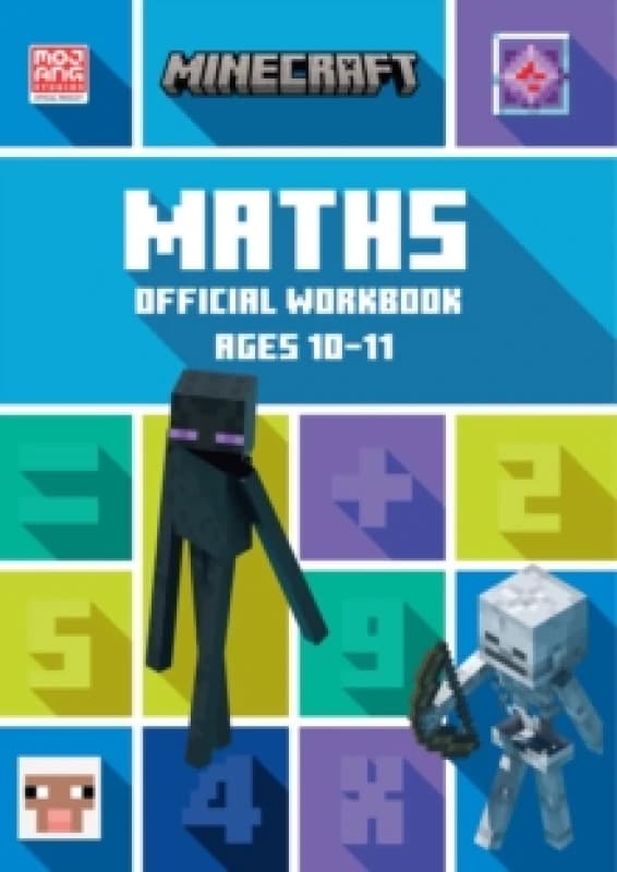 Collins KS2 Minecraft Maths Ages 10-11 Book Multi unisex