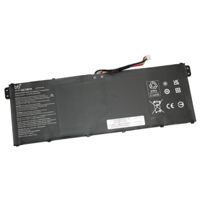BTI BTI KT.0040G.006 compatible 50.7Wh 4-cell battery for ACER ASPIRE V3-371 V3-111P V3-371 V5-122 V5-132 V5-122P V5-132P E3-111 E3-112 KT.0040G.006-B