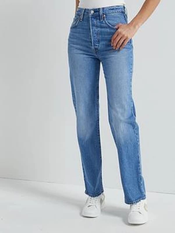 Levis Ribcage Straight Ankle Jeans Dance Around Women W31 L29;W30 L29;W29 L29;W28 L29;W27 L29;W26 L29;W25 L29;W31 L27;W30 L27;W29 L27;W28 L27;W27 L27