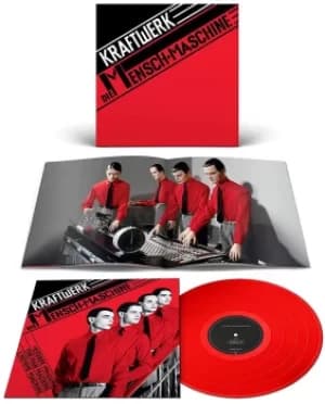 Kraftwerk Die Mensch-Maschine (German version) LP red