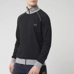 Hugo Boss Mix and Match Lounge Zip Through Jacket Black Size 2XL Men