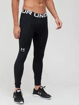 Under Armour HeatGear® Armour Leggings - Black, Size 2XL, Men