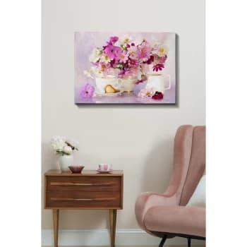 Kanvas Tablo (50 x 70) - 279 Multicolor Decorative Canvas Painting