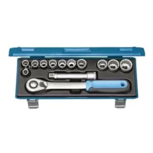 Gedore Socket set 1/2" 13 pcs UD 10-24 mm