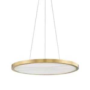 Eastport 24" LED Pendant Brass, 2700K