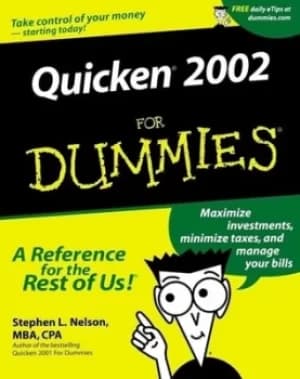 Quicken 2002 for dummies by Stephen L Nelson