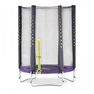 Plum Stardust Trampoline and Enclosure