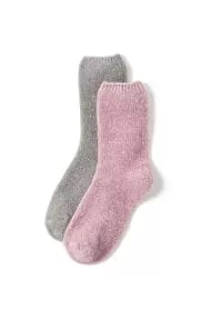 2 Pack Chenille Socks