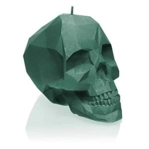 Aligator Green Small Low Poly Skull