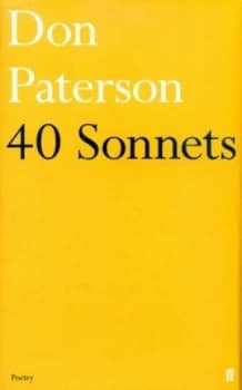 40 Sonnets by Don Paterson Hardback