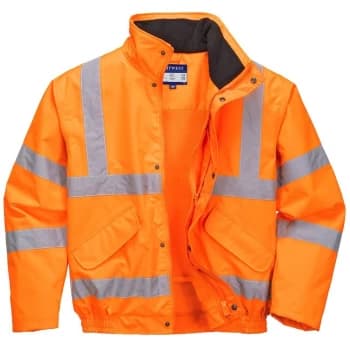 Portwest - RT62ORRL - sz L Hi-Vis Breathable Mesh Lined Jacket - Orange