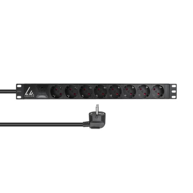 Lanview LVR-3MSCH-SPD-SCH8 power distribution unit (PDU) 8 AC outlet(s