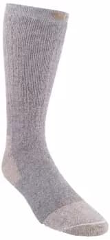 Carhartt Steel Toe Work Boot Socks (2-Pack), grey, Size L, grey, Size L