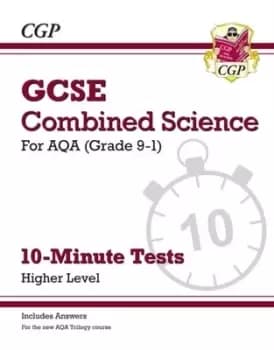 Grade 9-1 GCSE Chemistry: AQA 10-Minute Tests (with answers) - CGP Books - Paperback - Used
