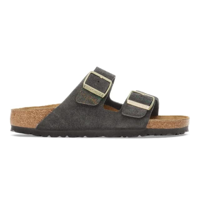 Birkenstock Womens suede leather sandals Birkenstock Arizona Noir Female 39 Etroit