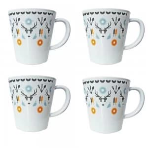 OLPRO Whitbourne Melamine Mug Pack of 4