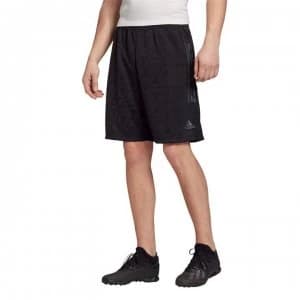 adidas Mens Football Tango Jacquard Shorts - Black
