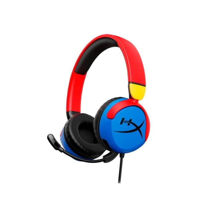 HYPERX Cloud Mini Kids Gaming Headset - Multicolour, Blue,Red 197192348017