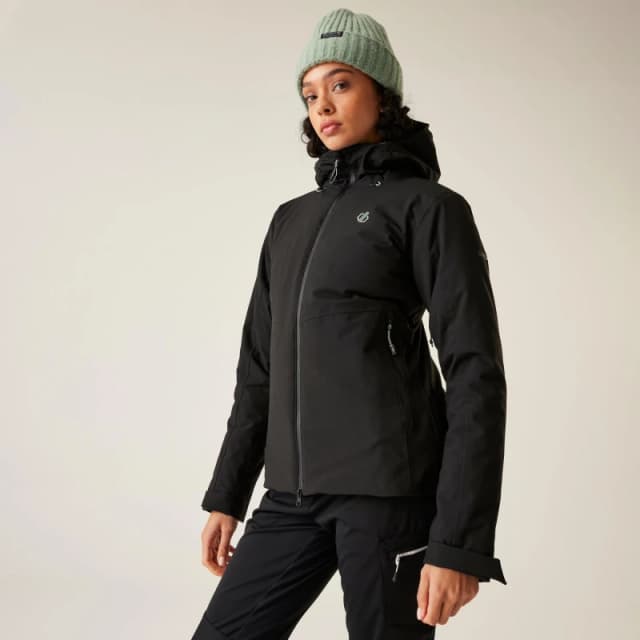 Dare 2b Womens Torrek Blaze Waterproof Insulated Jacket Black female 12