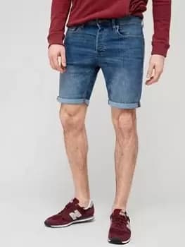 Jack & Jones Rick Original Denim Shorts - Blue Size M, Men