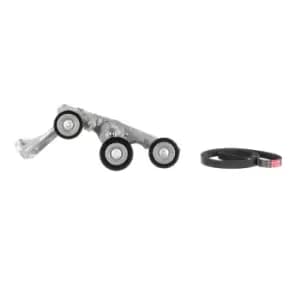 GATES V-ribbed belt set MERCEDES-BENZ K025PK1765 5PK1765,T38429 Serpentine belt kit,Auxiliary belt kit,Poly V-belt kit,V-ribbed belt kit