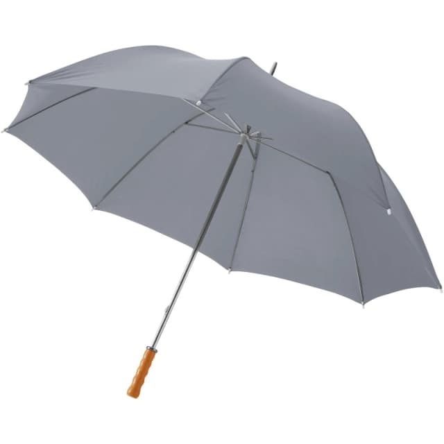 Bullet Mens 30" Golf Umbrella in Grey Grey Male