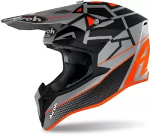 Airoh Wraap Mood Motocross Helmet, orange, Size L, orange, Size L