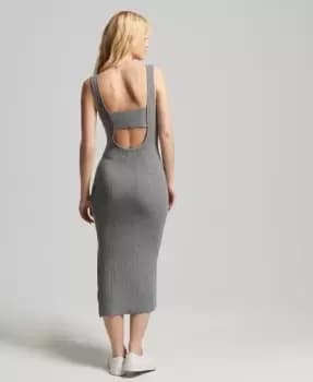 Superdry Textured Knitted Dress