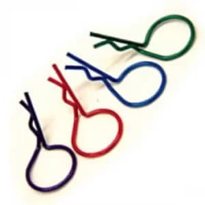 Fastrax Metalic Blue Large Clips