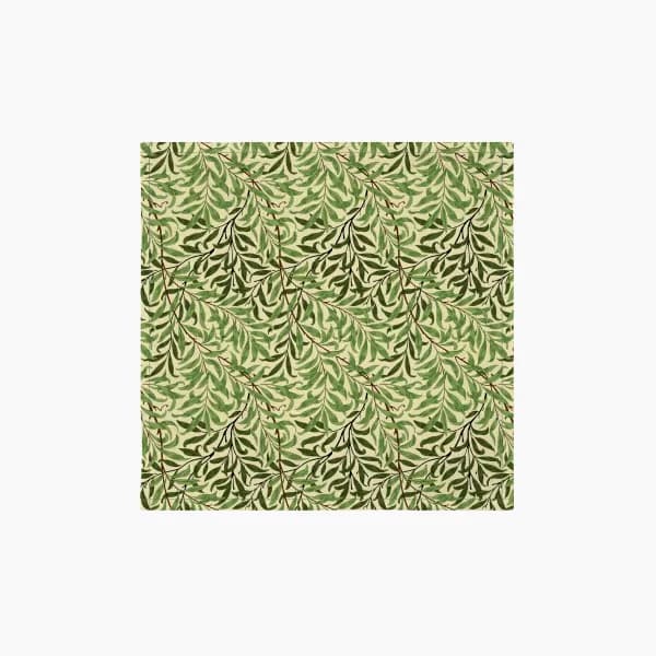 William Morris Willow Boughs Pack Of 4 Napkins Green