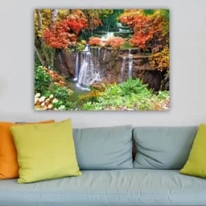 74015095_70100 Multicolor Decorative Canvas Painting