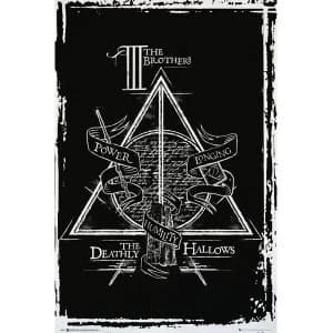 Harry Potter Deathly Hallows Graphic Maxi Poster