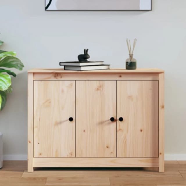 VIDAXL Sideboard 100x35x74cm Solid Wood Pine Vidaxl 8720287189329