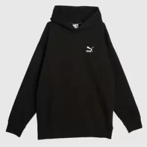 PUMA Classic Relaxed Hoodie In Black