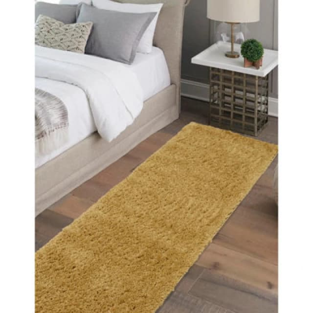 Snug Plain Ochre 60X200cm Rug P116A- SG055 06