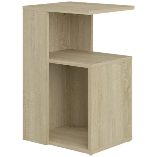 VIDAXL Side Table Sonoma Oak 36x30x56cm Engineered Wood vidaXL 8720286586181