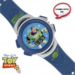 Disney Toy Story Buzz Lightyear Blue Plastic Strap Watch