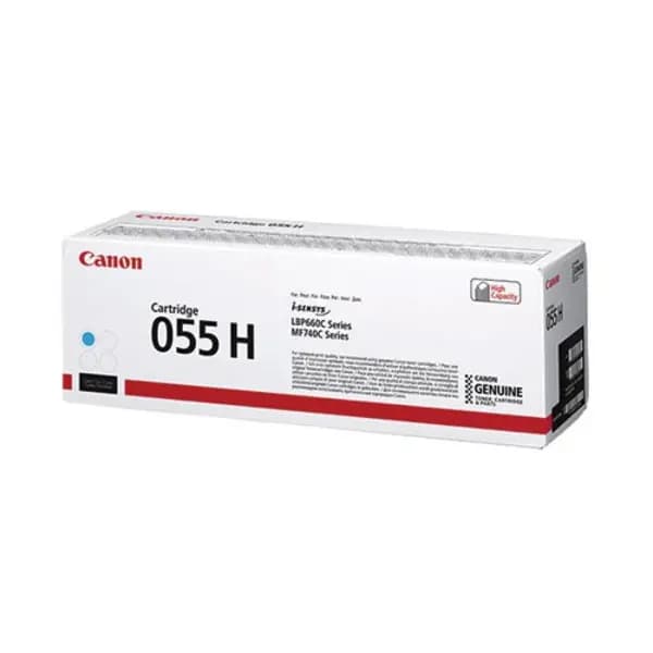 Canon 055HC Cyan High Capacity Toner Cartridge - 3019C002 (Original)